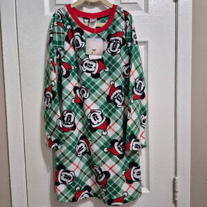 Disney Green and Red Kids Pajamas Nightgown
